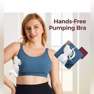 MomCozy Hands-Free Pumping Bra